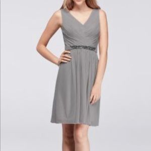 Sleeveless V-Neck Dress